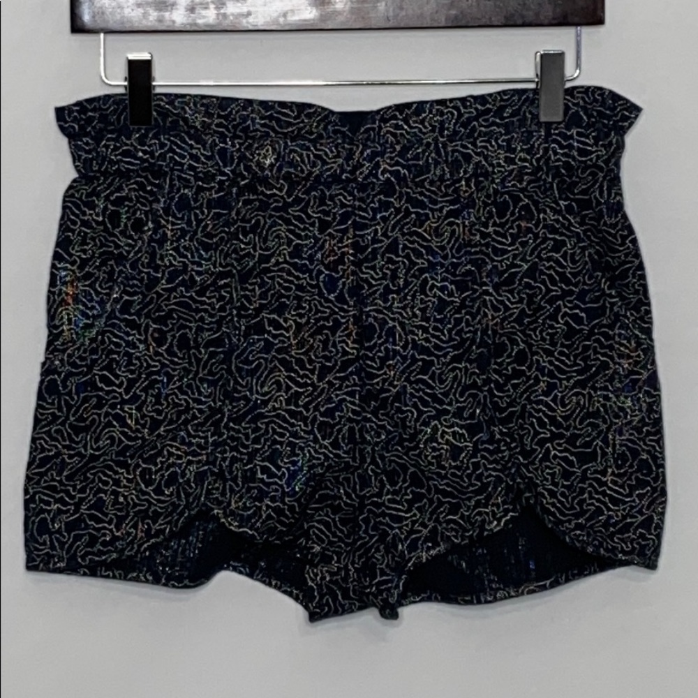 Staring at Stars Paper Bag Waist Pull On Shorts-M